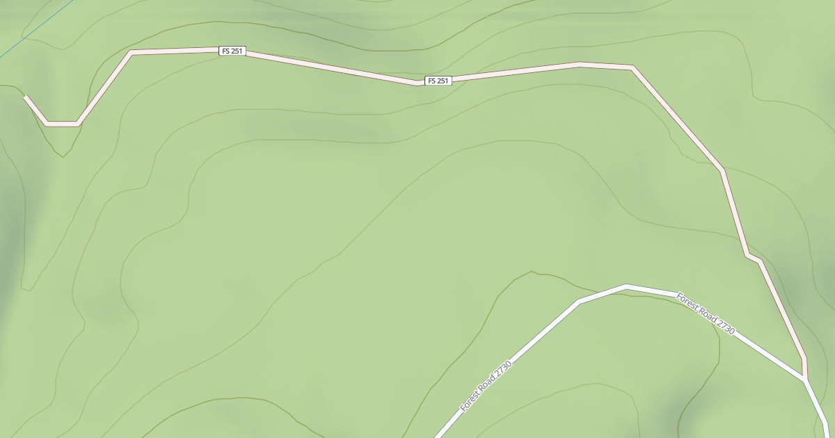 Map preview of USFS Motor Vehicle Use Map Roads {1E740267-A5DB-4E56-A104-3862042C46BB}