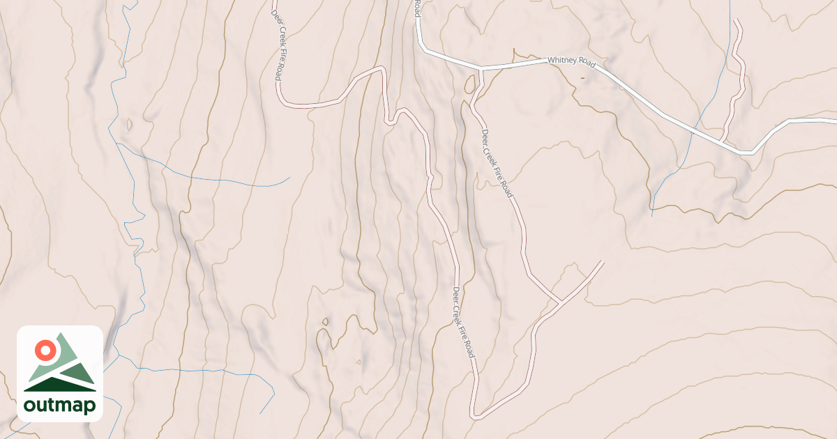 Map of DEER CREEK FIRE