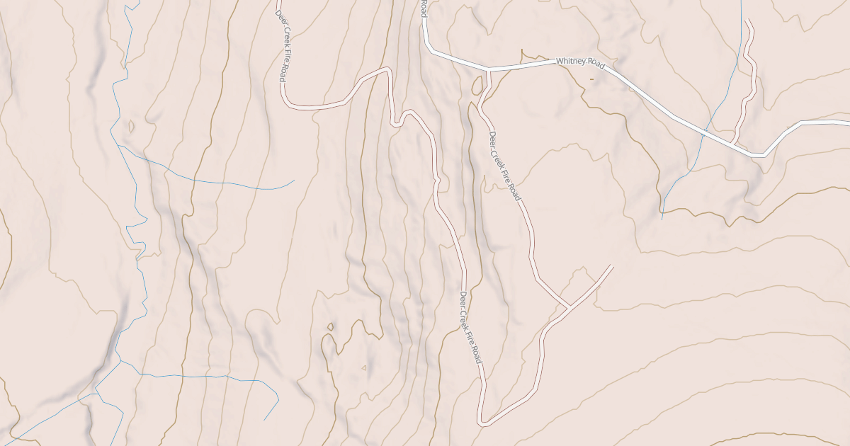 Map preview of DEER CREEK FIRE