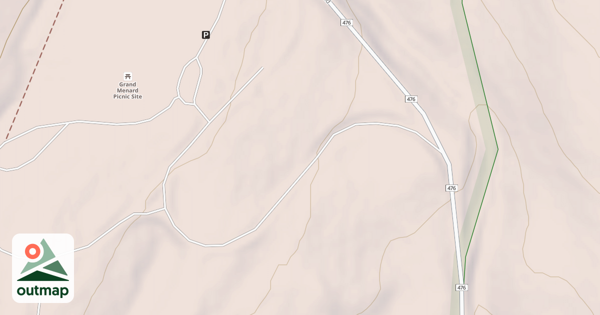 Map of CAMP MENARD