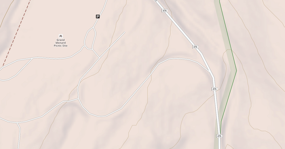 Map preview of CAMP MENARD