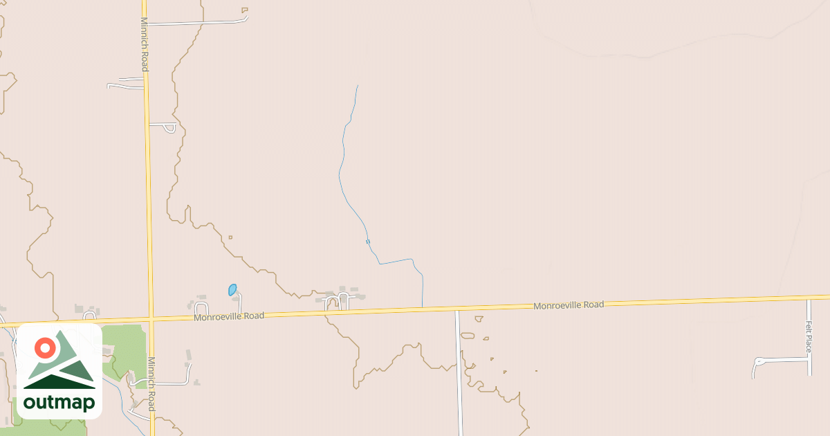 Map of Heritage Snowmobile Trail