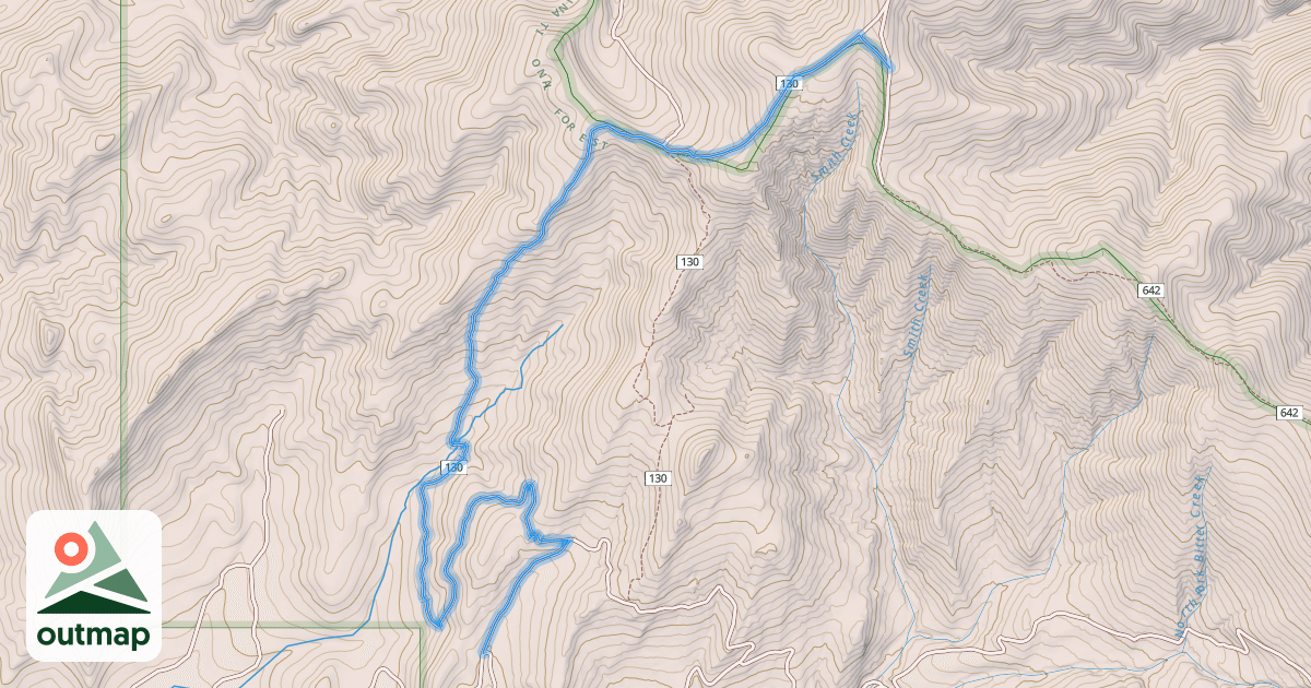 Map of Honey Run Road