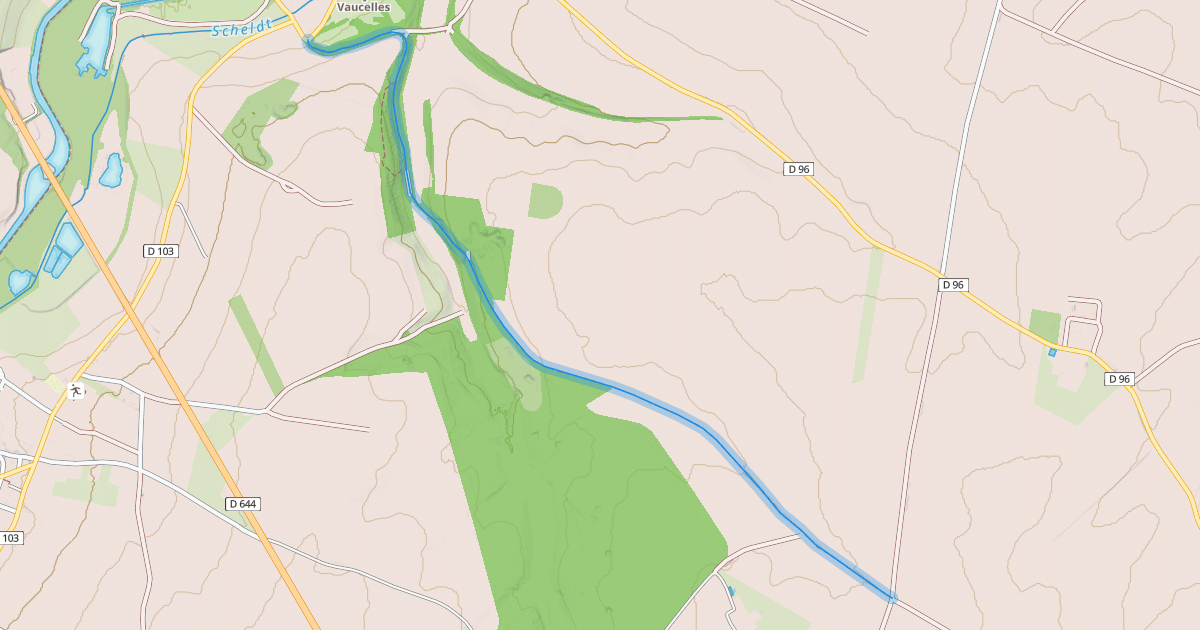Map preview of Single du Pont des Voleurs