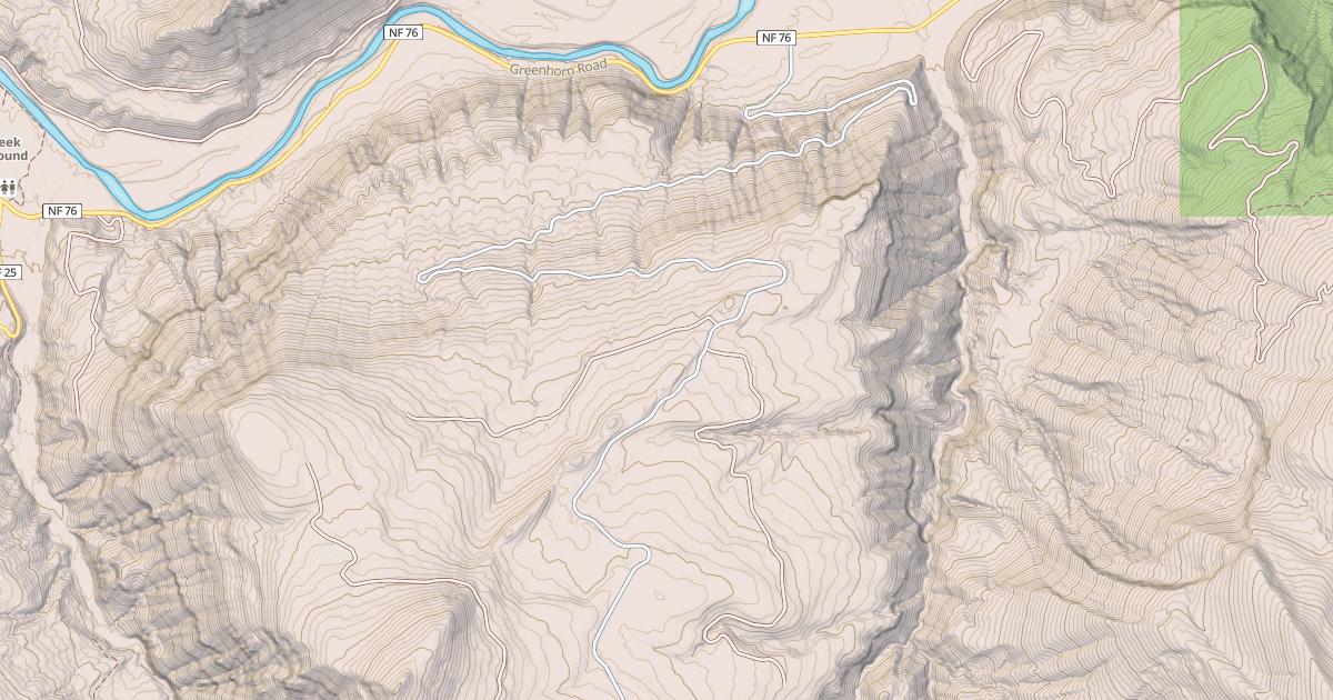 Map preview of GREENHORN CRK