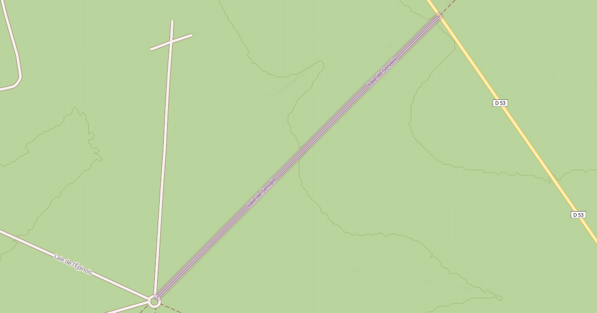 Map preview of Laie de Servais