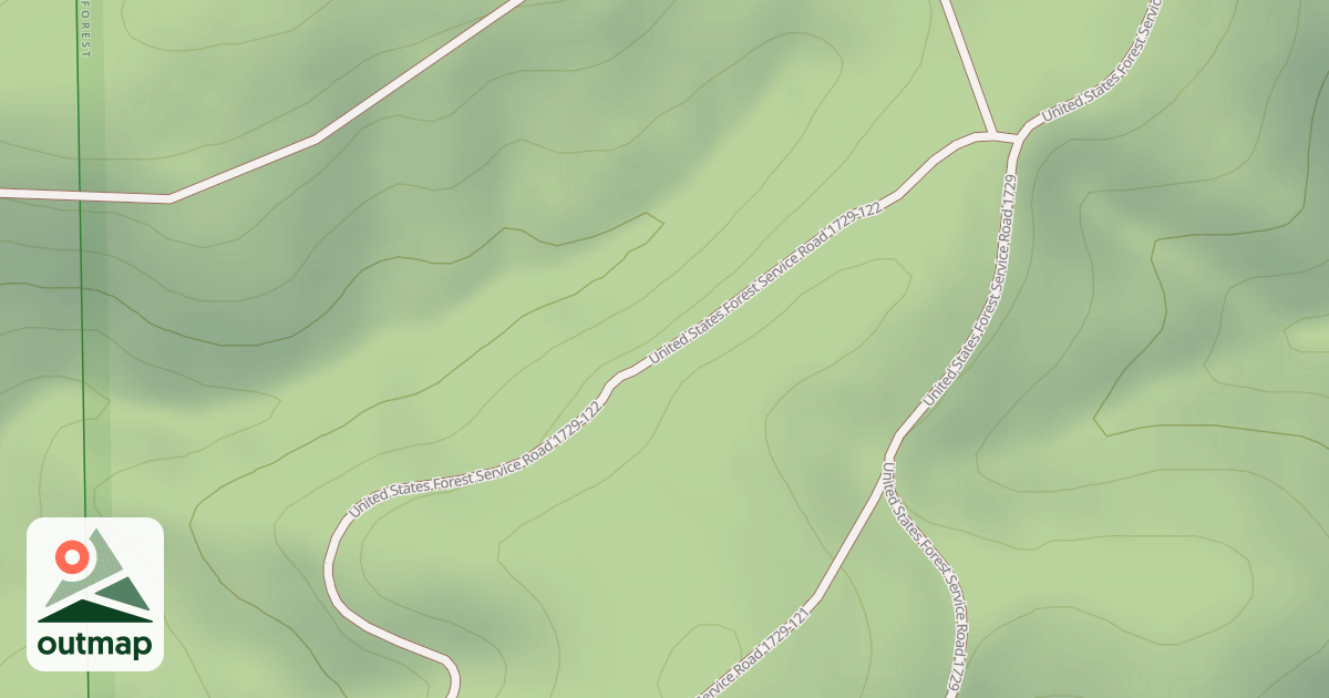 Map of USFS National Forest System Roads {C6342022-4E46-4605-95FF-CBB5E1759D86}
