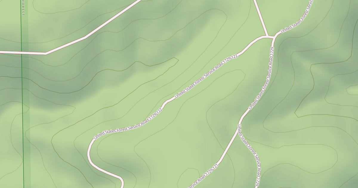 Map preview of USFS National Forest System Roads {C6342022-4E46-4605-95FF-CBB5E1759D86}