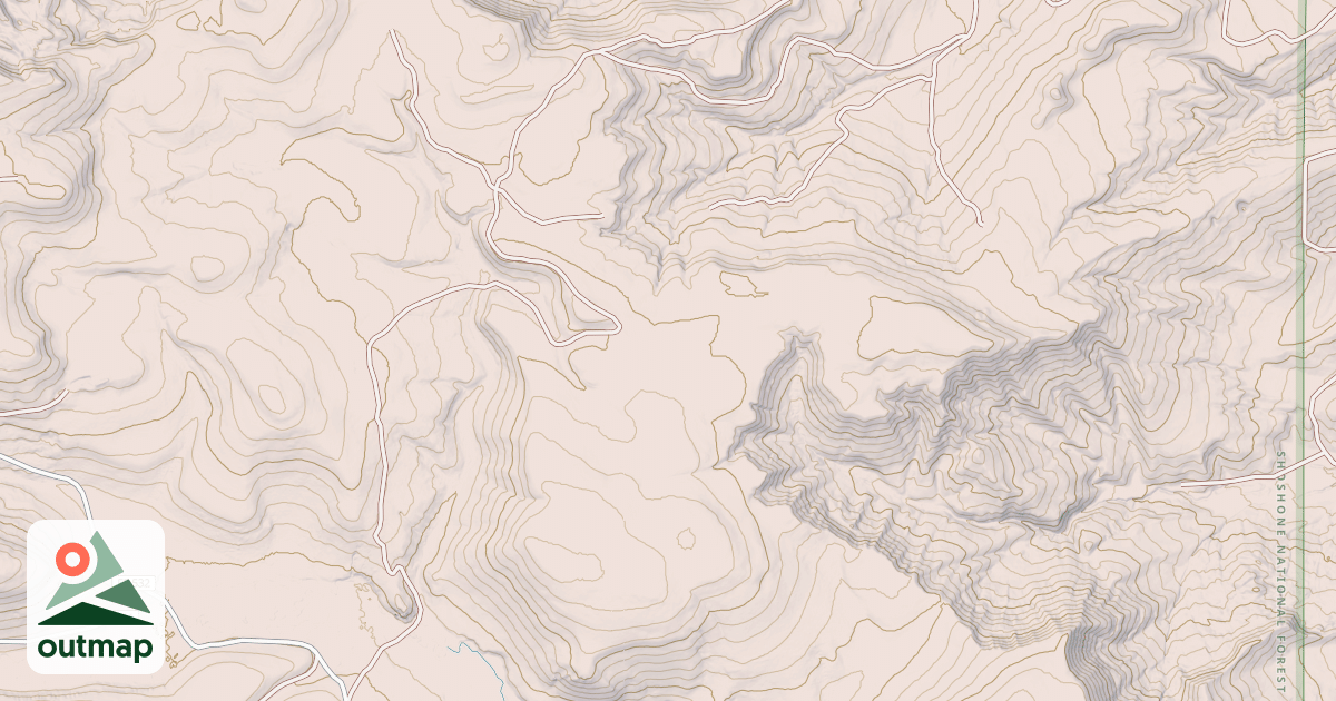 Map of Inspiration Point Atv Trail