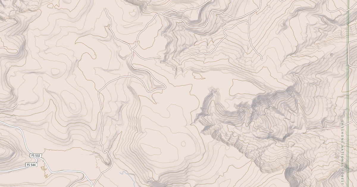 Map preview of Inspiration Point Atv Trail