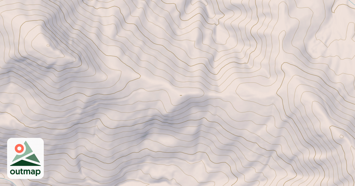 Map of PINEY MTN FLATS