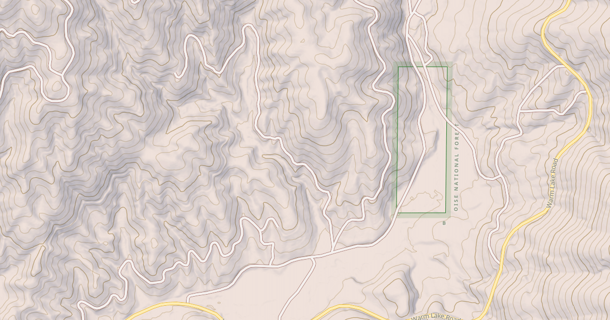 Map preview of GOLD FORK MEADOW