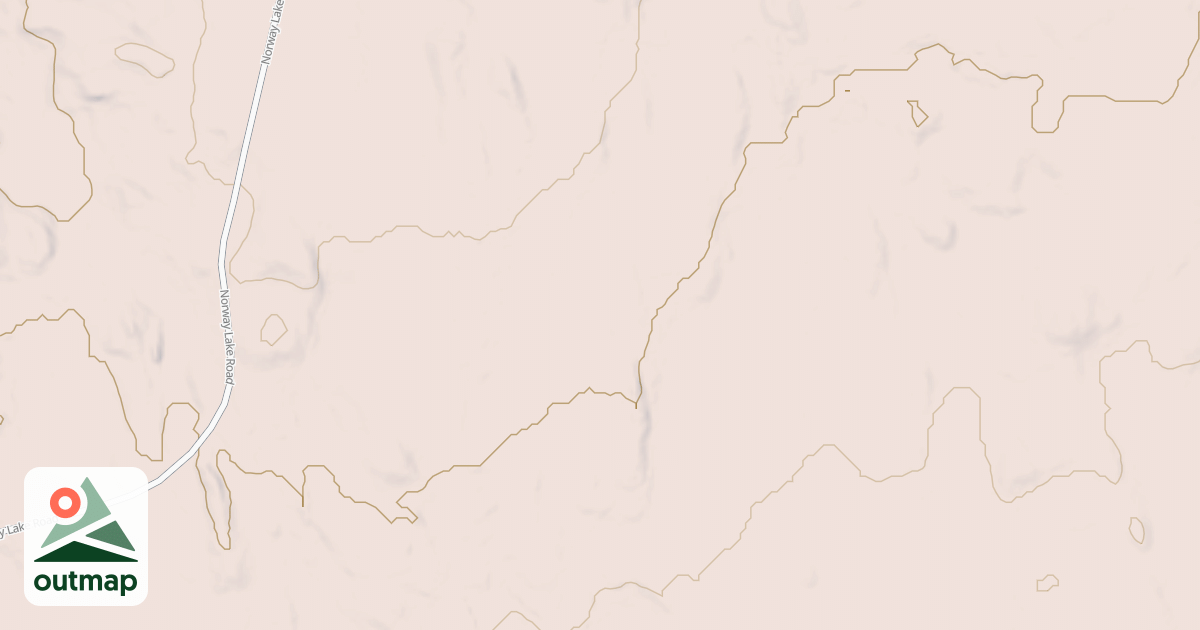 Map of USFS Motor Vehicle Use Map Trails 22318