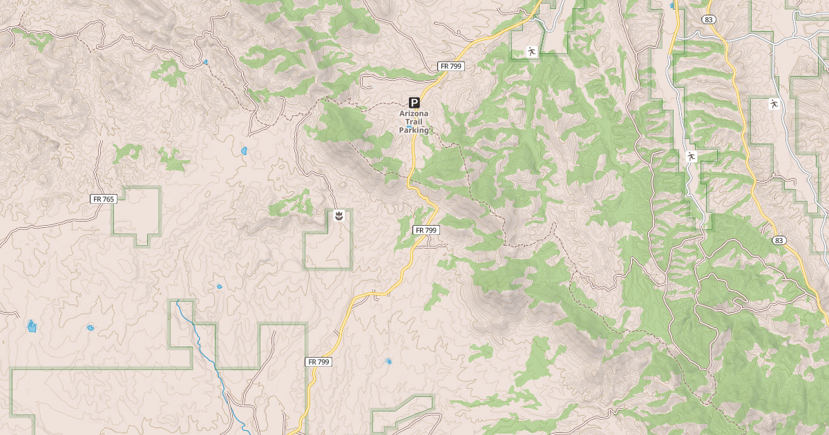 Map preview of CANELO PASS