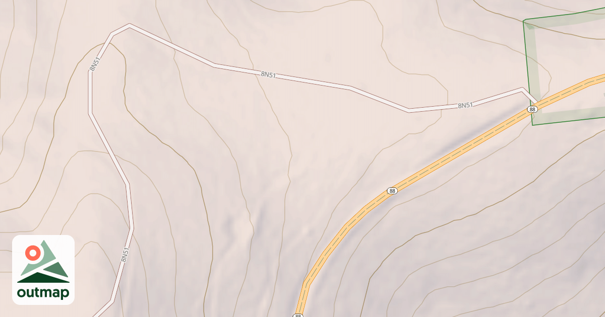 Map of ARMSTRONG LOOKOUT