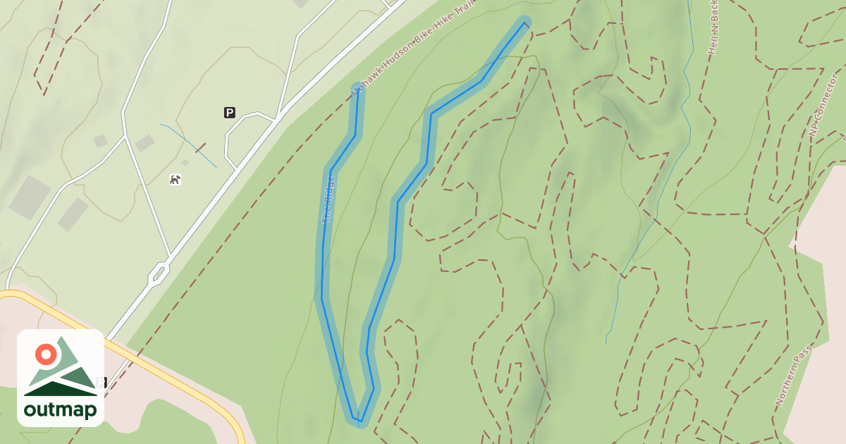 Map of The Ridge