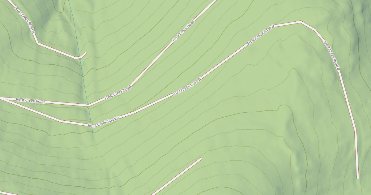 Map preview of FROST CREEK B