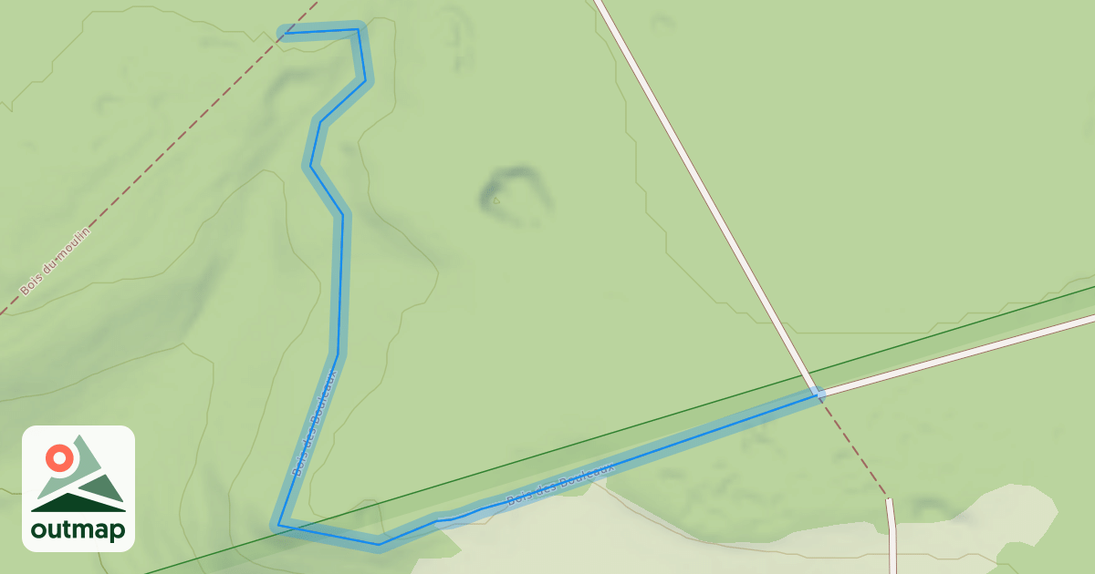 Map of Bois des Bouleaux