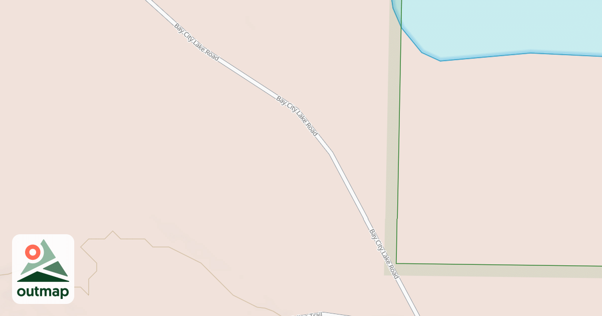 Map of Bay City Lake Trail
