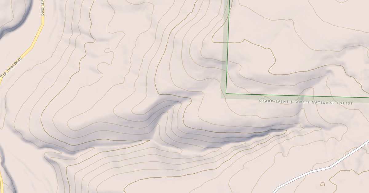 Map preview of USFS National Forest System Roads {5EB60AAA-35A5-4758-A665-A403B20D26BA}