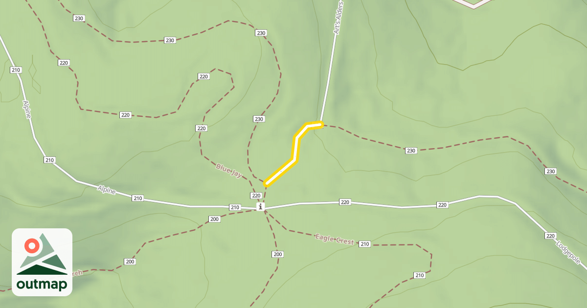 Map of Hemlock