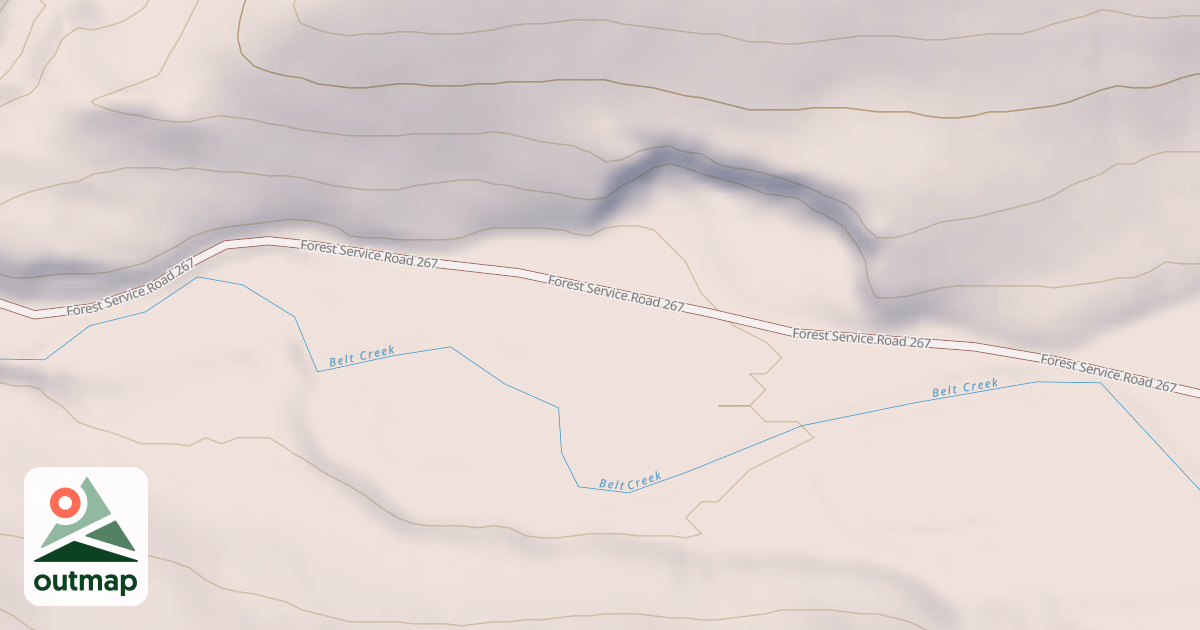 Map of JEFFERSON CR DISPERSED B