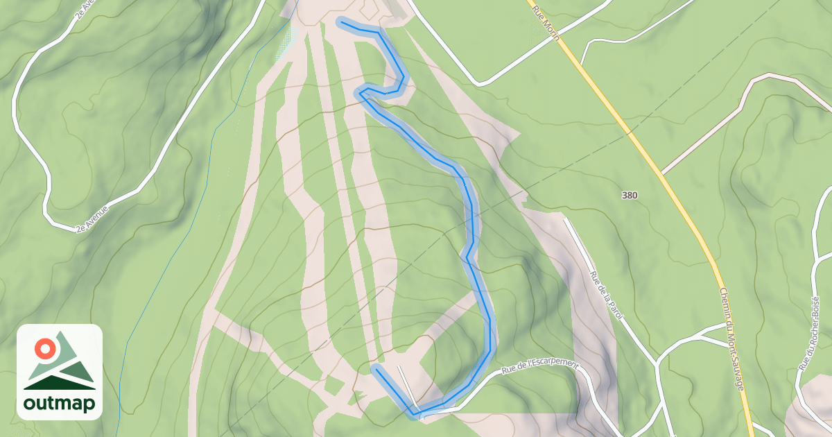 Map of 1. Comanche