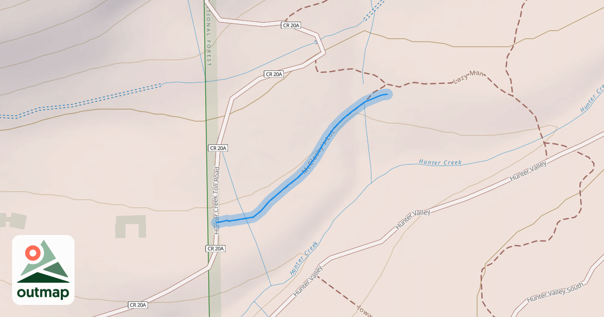 Map of McClosky's Lot