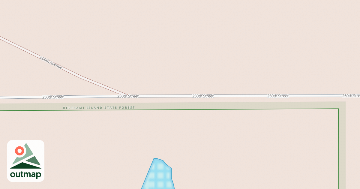 Map of Warroad/Roseau Trails