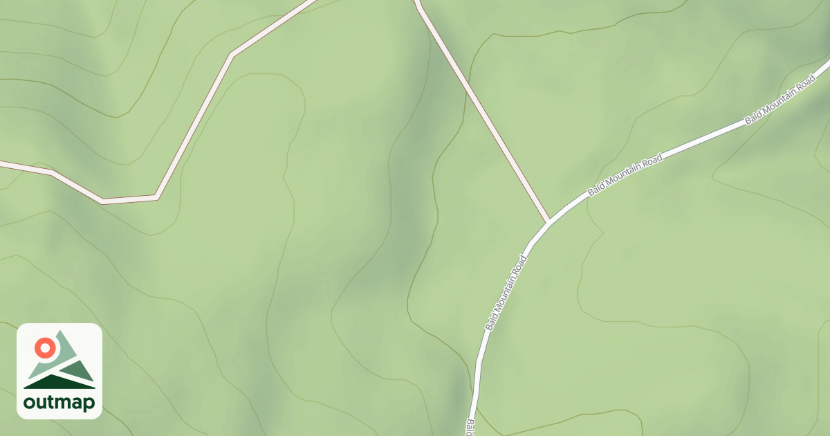 Map of Grassy Flat Loop