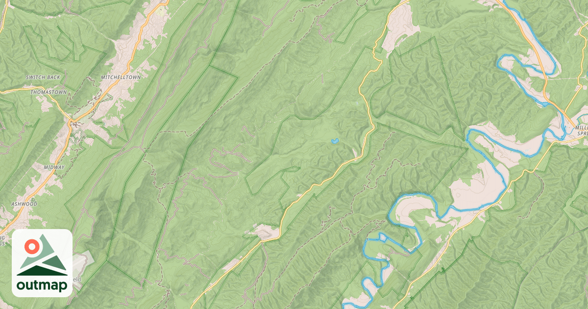 Map of LIMEKILN