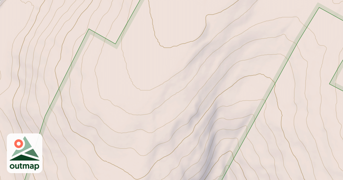Map of Cole Hollow Trail