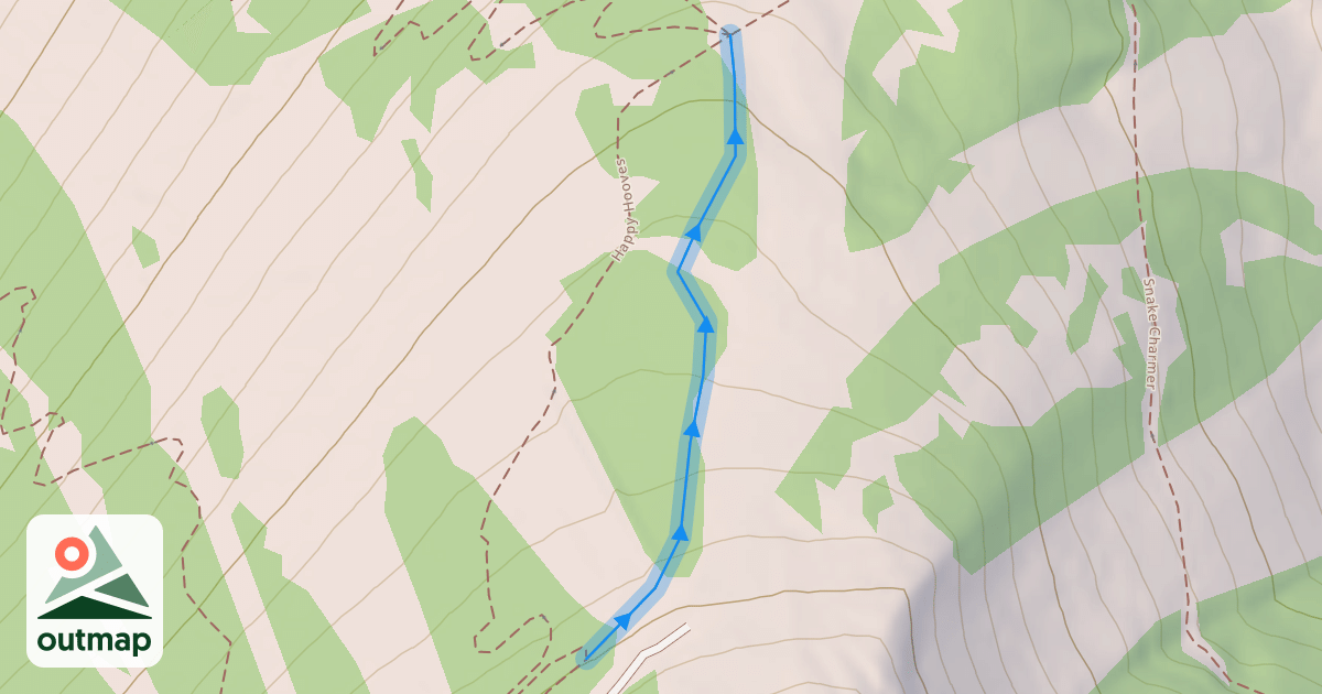 Map of Upper Trapper