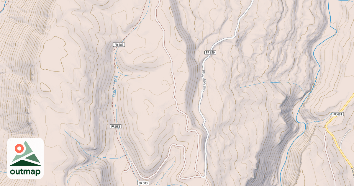 Map of TRAIL RIDGE