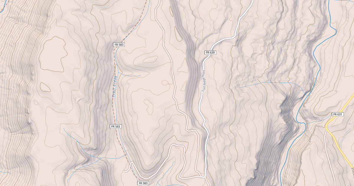 Map preview of TRAIL RIDGE