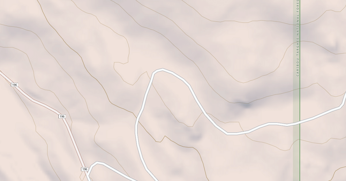 Map preview of WEBBER SPUR