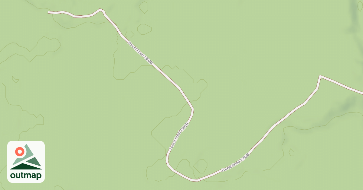 Map of FR 1392B