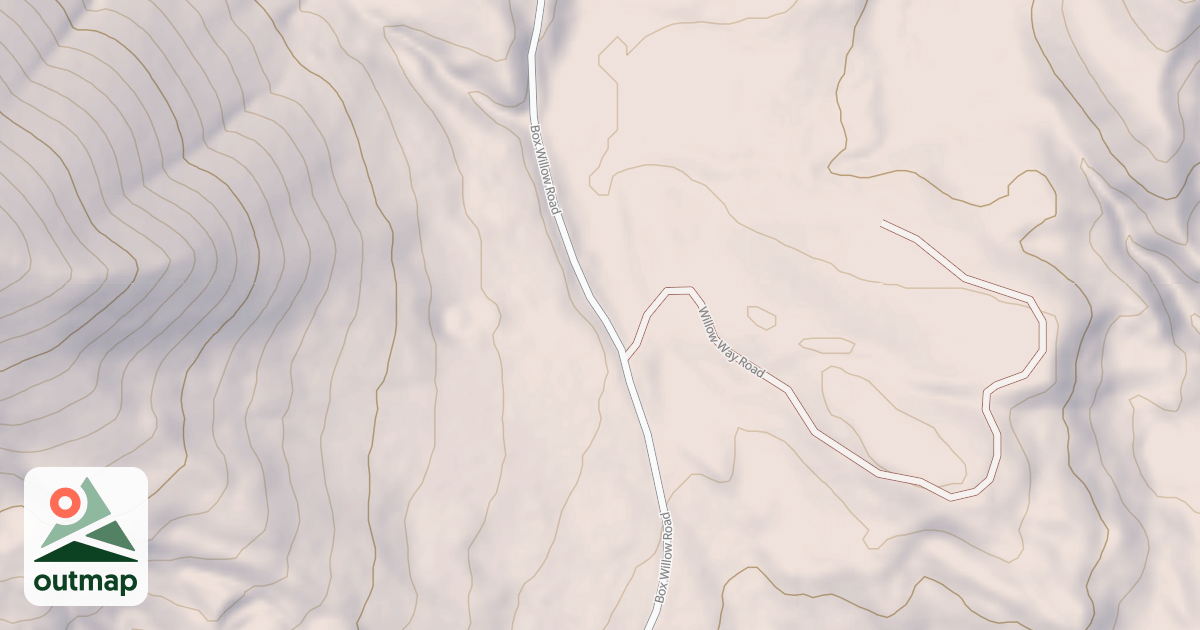 Map of BOX WILLOW