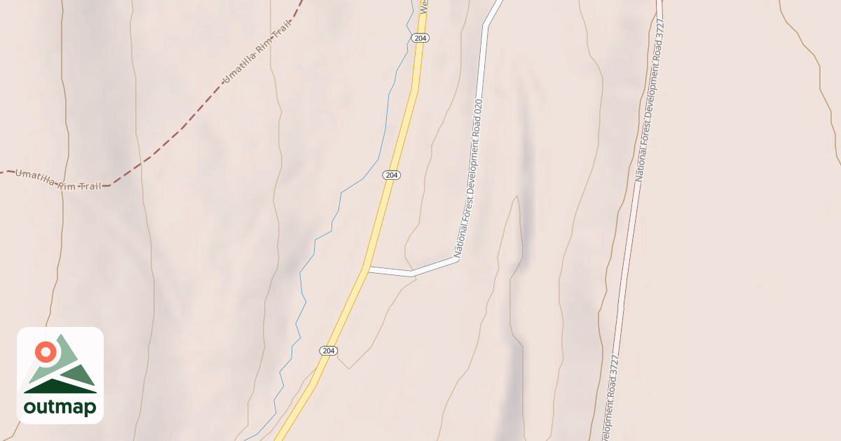 Map of GORDON CR