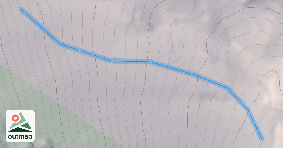 Map of Back Run