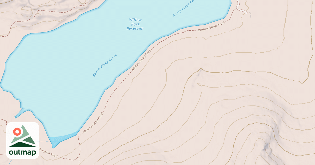 Map of Willow Loop