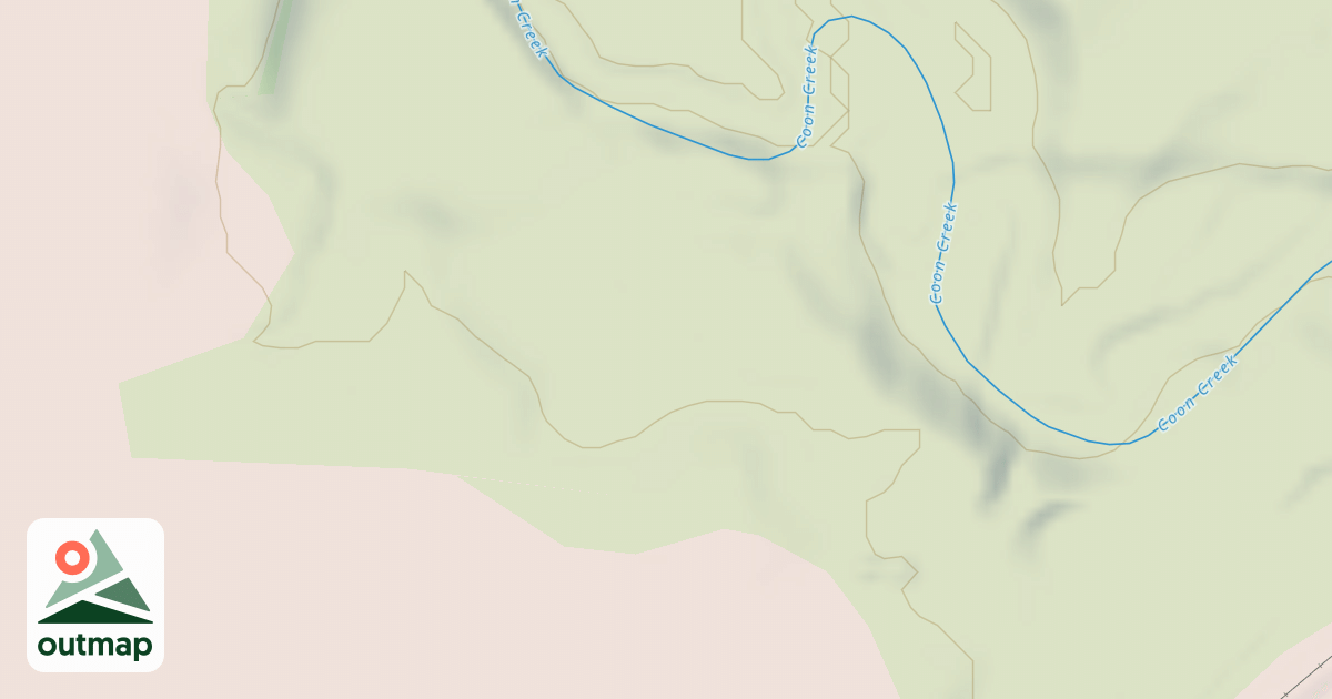 Map of Shady Oaks Native Prairie Adventure Trails