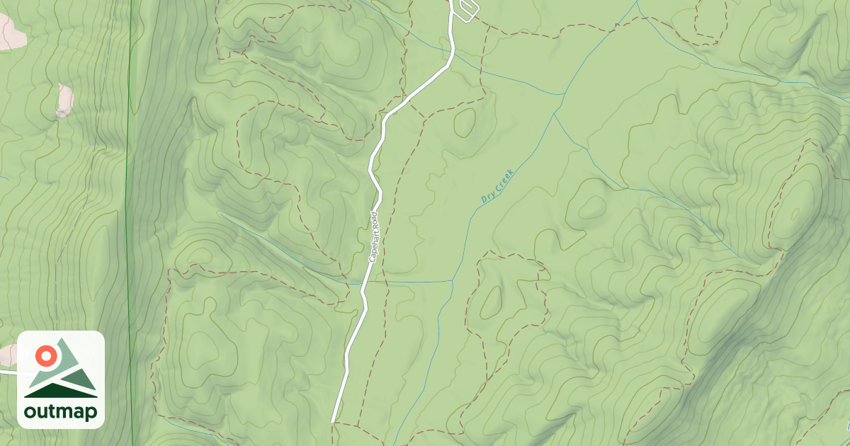 Map of USFS Motor Vehicle Use Map Trails 16050