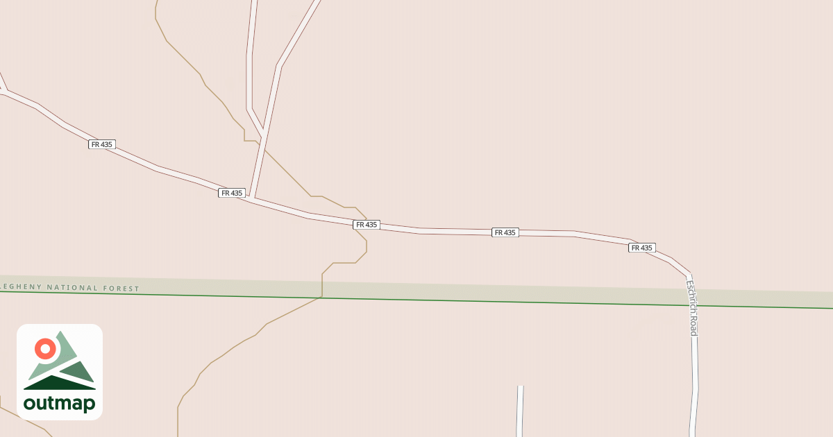 Map of E. BUCKLICK