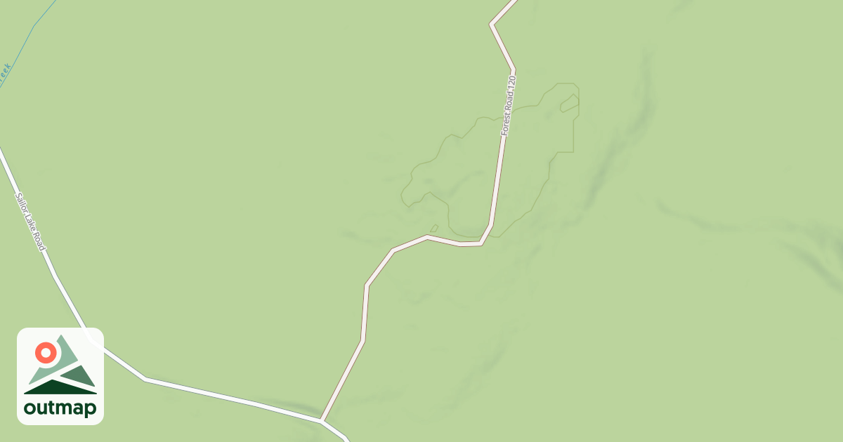 Map of FR 120
