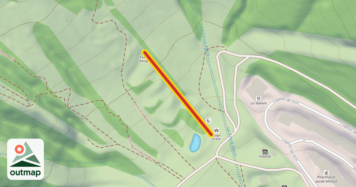 Map of Petite Rouge