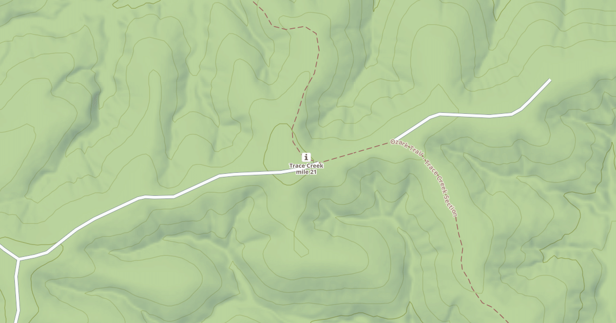 Map preview of PANTHER BRANCH SPUR A