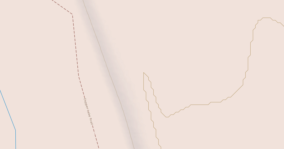 Map preview of Copper Lake Trail