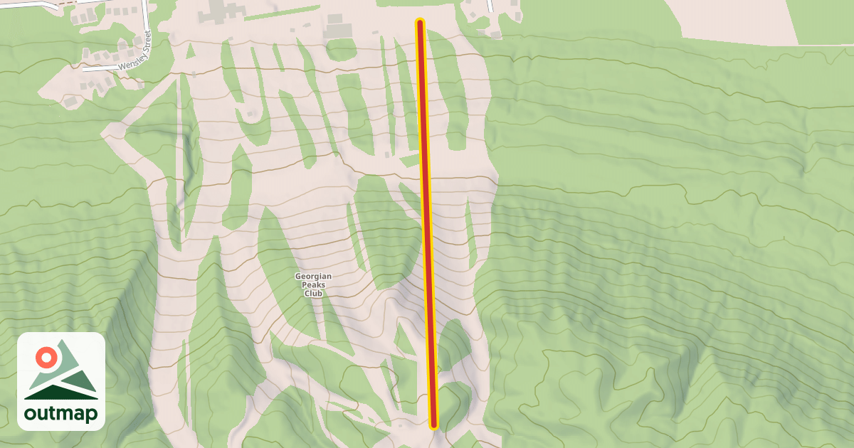 Map of Minute Mile Chair