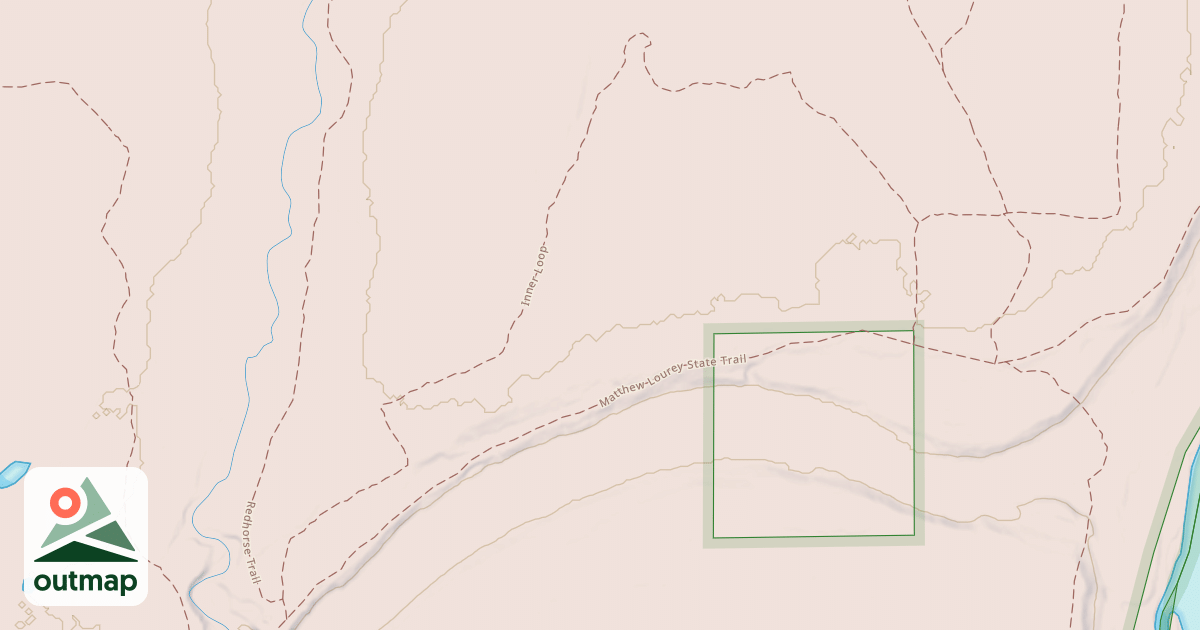 Map of Pine Riders Trail: Chengwatana State Forest